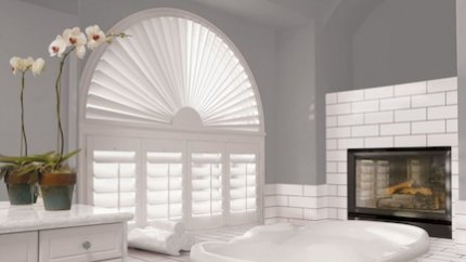 Shutters for Uniquely-Shaped Windows in Sacramento